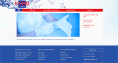 Desktop Screenshot of kvabpharm.com